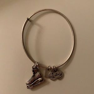 Alex and ani figure skate bracelet